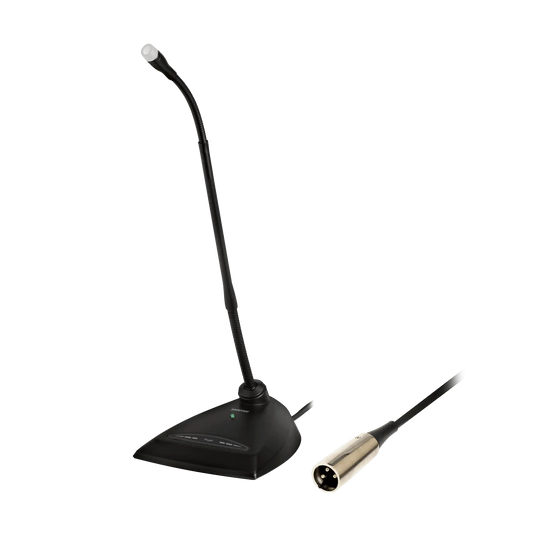 Shure MX412D/N 12 Inch Gooseneck Microphone, No Capsule - front view