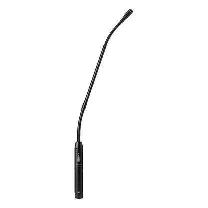 Shure MX412S/C 12 Inch Cardioid Gooseneck Microphone - front view