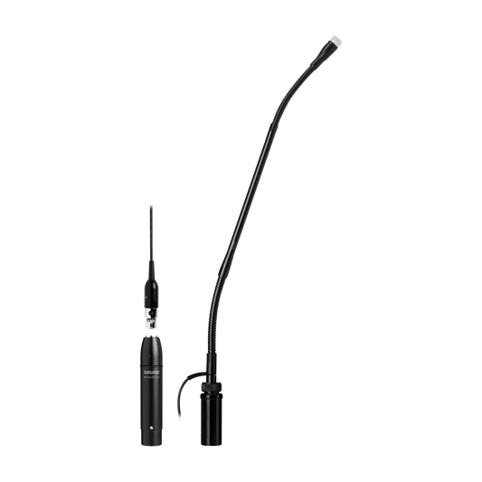 Shure MX412SE/N 12 Inch Gooseneck Microphone, No Capsule - front view