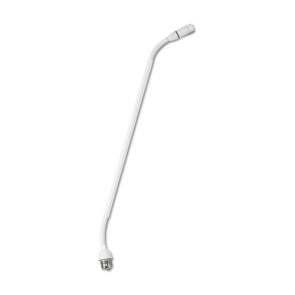 Shure MX415WRLPDF/N 15 Inch Dualflex Gooseneck Mic No Capsule, White - product view 2