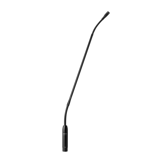 Shure MX418/S 18 Inch Supercardioid Gooseneck Microphone - front view
