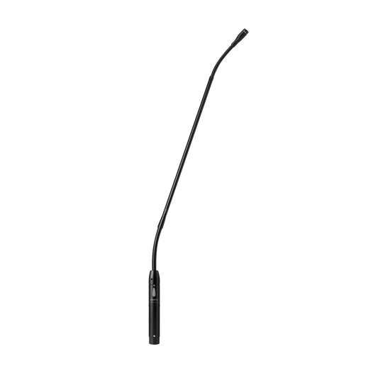 Shure MX418S/C 18 Inch Cardioid Gooseneck Microphone - front view