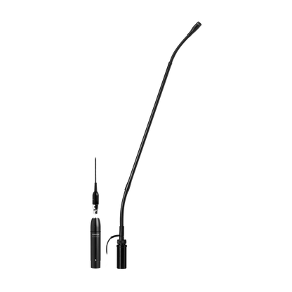 Shure MX418SE/C 18 Inch Cardioid Gooseneck Microphone - front view