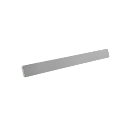 Shure MXA710W-2FT 2 Foot Linear Array Microphone, White - front view
