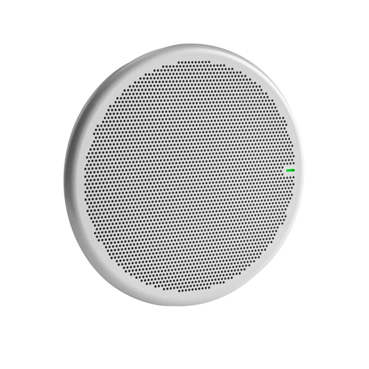 Shure MXA901AL-R Ceiling Array Microphone, Aluminum - front view