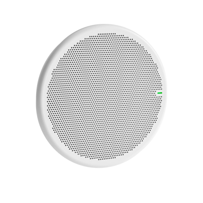 Shure MXA901W-R Ceiling Array Microphone, White - front view