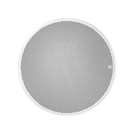 Shure MXA925W-R Ceiling Array Microphone, White - front view
