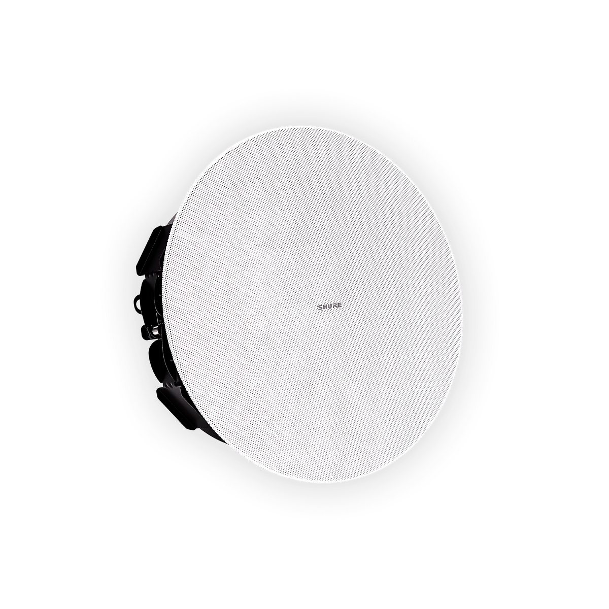 Shure MXN5W-C Networked Ceiling Loudspeaker with PoE and Dante - front view