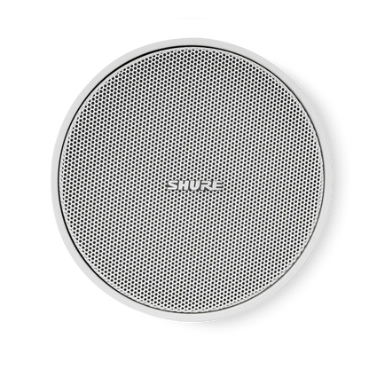 Shure MXP-1W Mini Pendant Passive Loudspeaker, White - product view 3