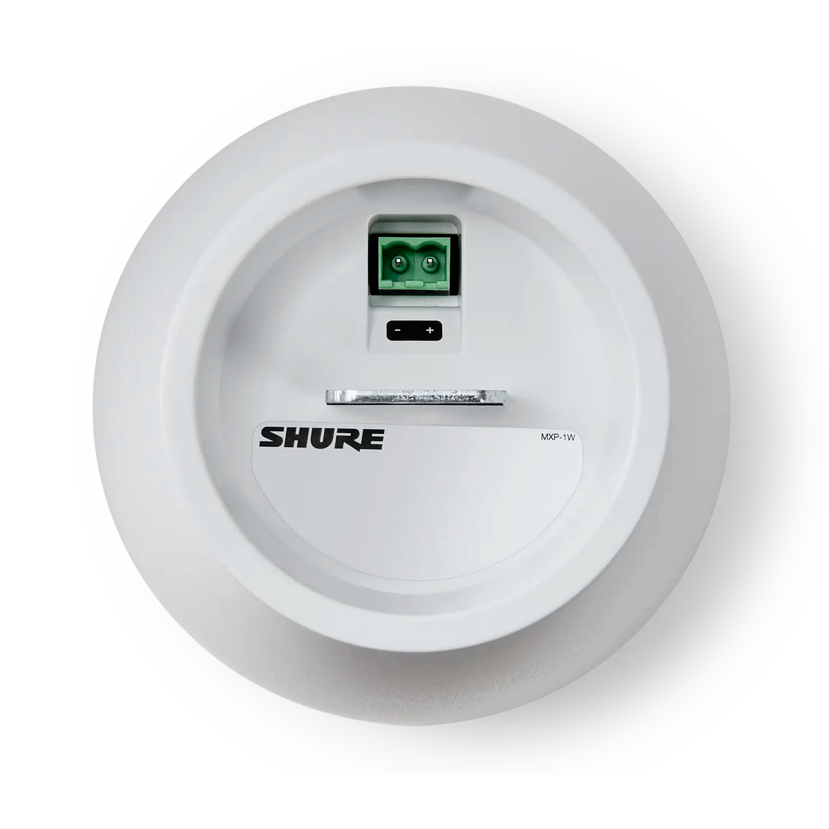 Shure MXP-1W Mini Pendant Passive Loudspeaker, White - product view 4