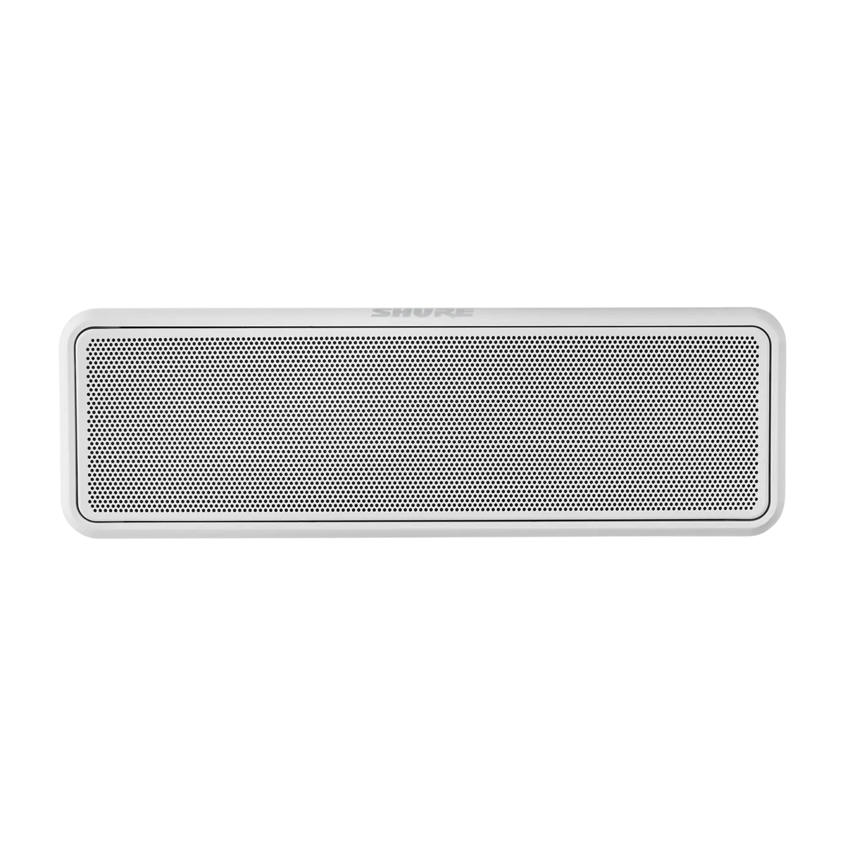 Shure MXP-3W Wall Mount Passive Loudspeaker, White - front view