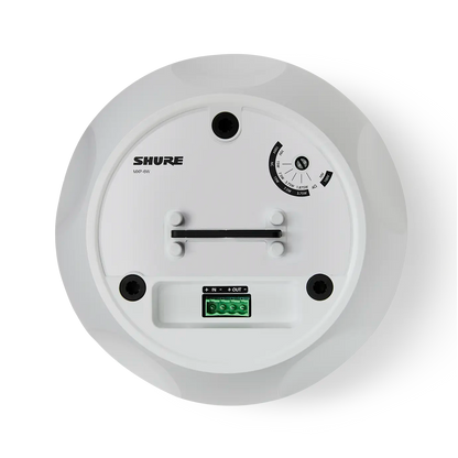 Shure MXP-6W Pendant Passive Loudspeaker, White - product view 3