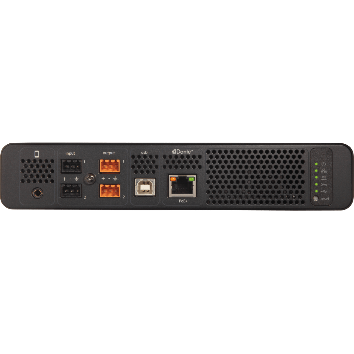 Shure P300-IMX IntelliMix P300 Audio Conferencing Processor - front view