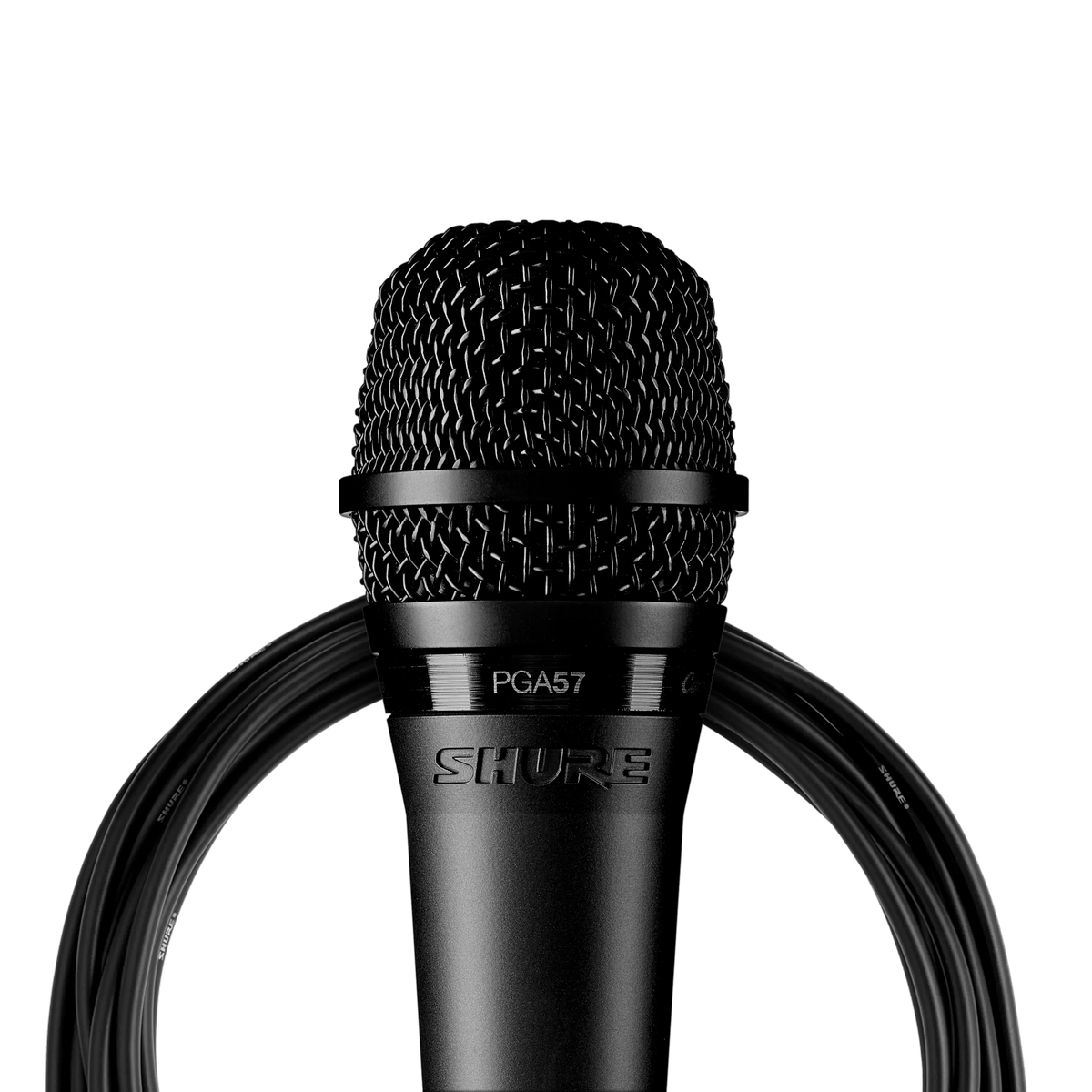 Shure PGA57-XLR Cardioid Dynamic Instrument Microphone, XLR Cable - product view 2