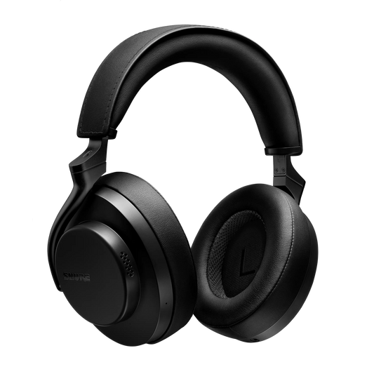 Shure SBH50G2-BK Wireless Noise Cancelling Headphones - front view