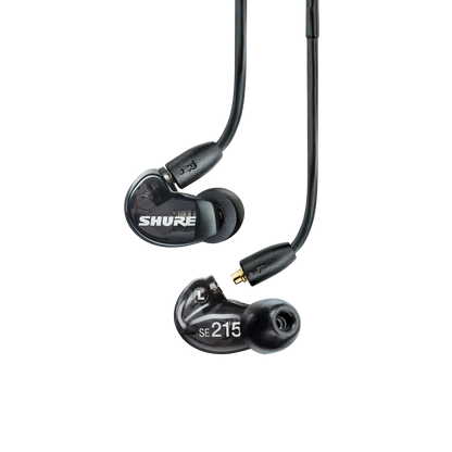 Shure SE215-K Professional Sound Isolating Earphones, Black - product view 3