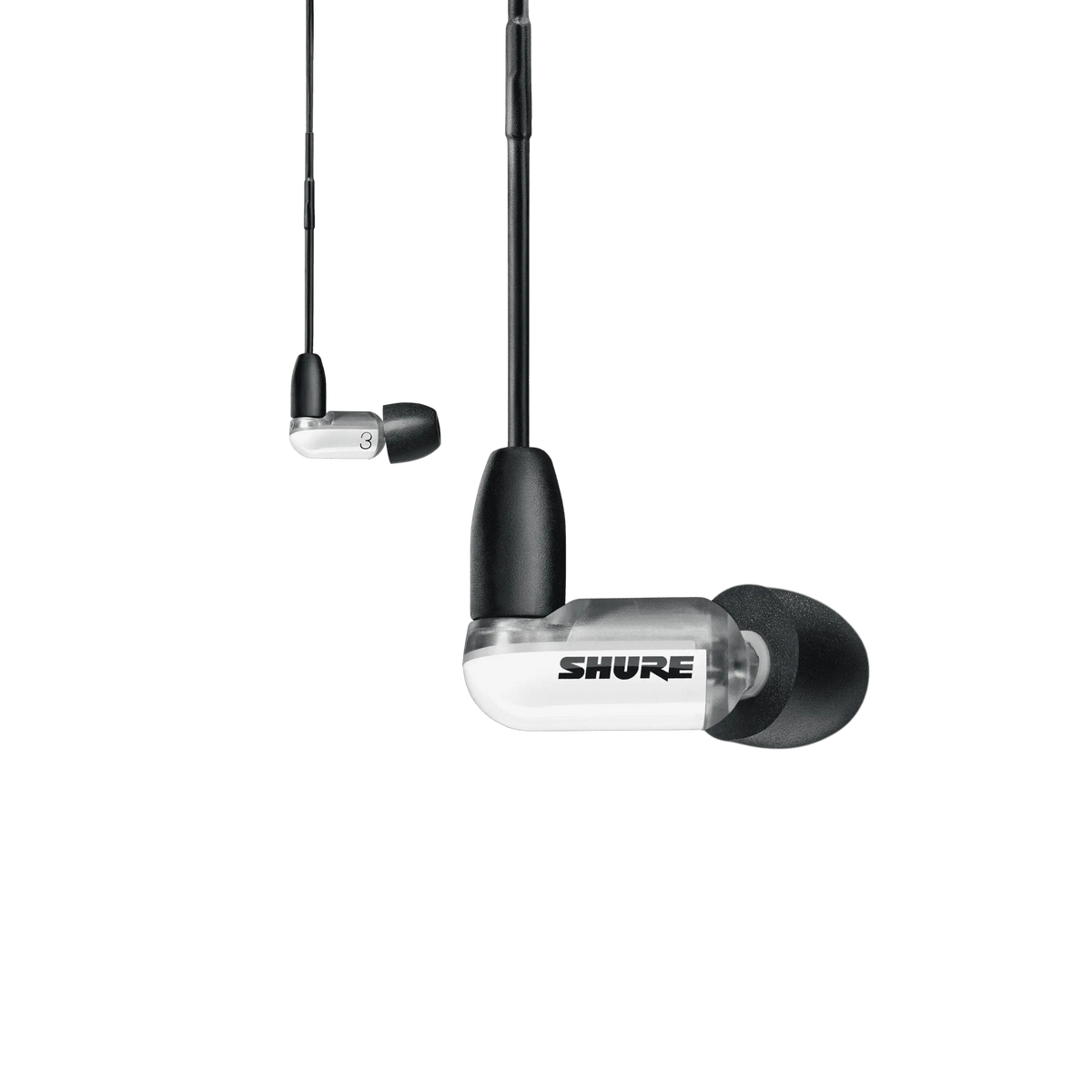 Shure SE31BAWUNI Sound Isolating Earphones, White - product view 2
