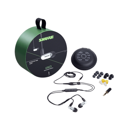 Shure SE31BAWUNI Sound Isolating Earphones, White - product view 3