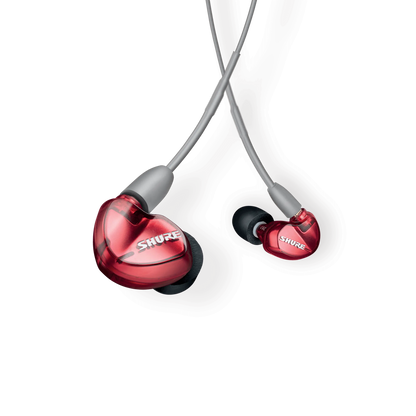Shure SE535LTD+UNI Sound Isolating Earphones, Red, 3.5 mm Cable - product view 2