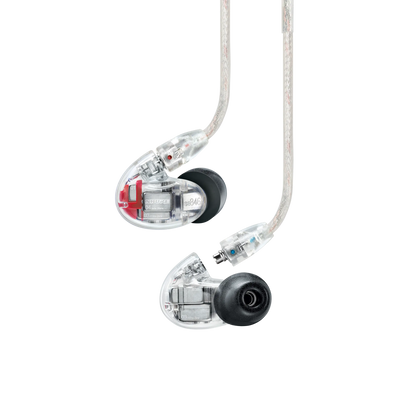 Shure SE846G2CL Sound Isolating Earphones, Clear - product view 3