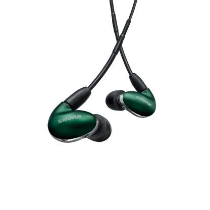Shure SE846G2JD Sound Isolating Earphones, Jade - front view