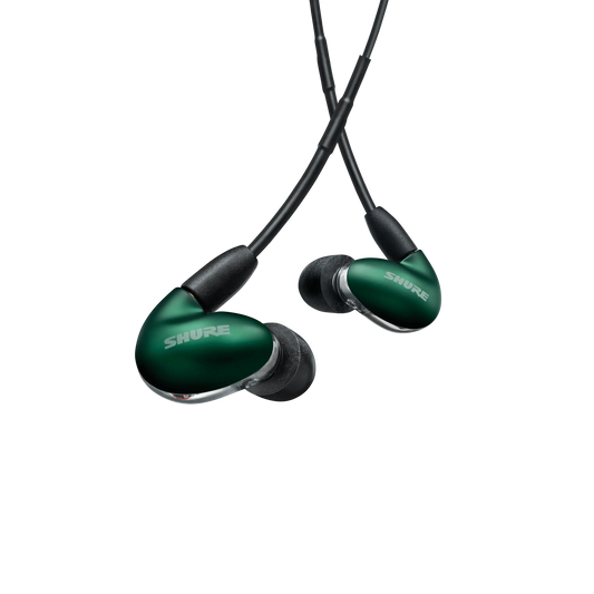 Shure SE846G2JD Sound Isolating Earphones, Jade - front view
