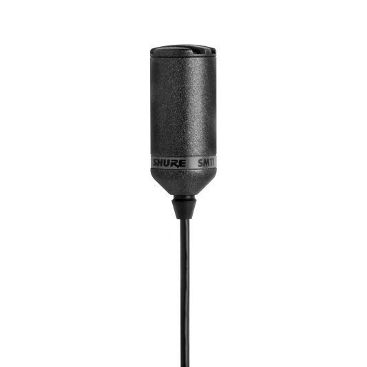Shure SM11-CN Dynamic Lavalier Microphone, Omnidirectional - front view