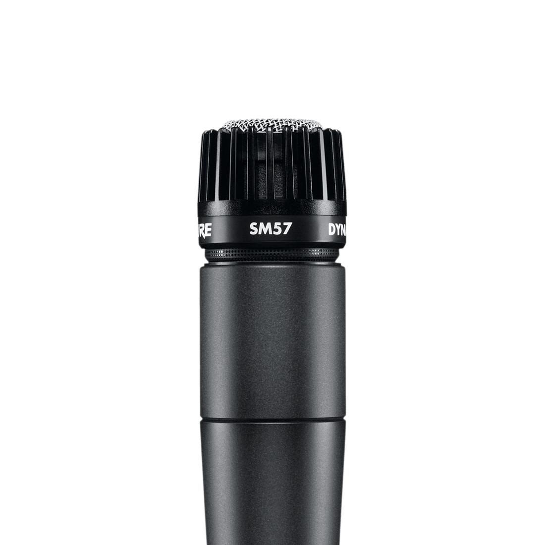 Shure SM57-LC Instrument Microphone, Cardioid, No Cable - front view