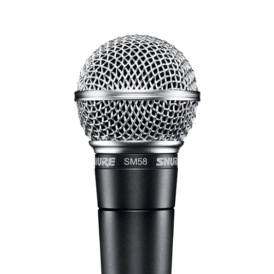 Shure SM58-CN Vocal Microphone, Cardioid - front view
