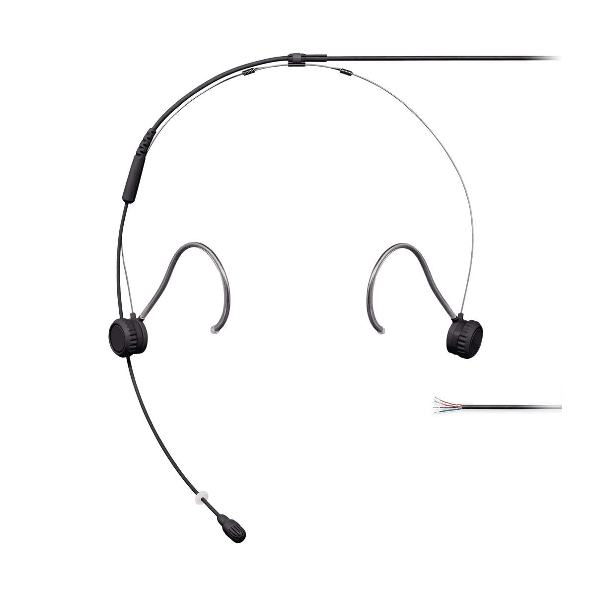 Shure TH53B/O-NC TwinPlex TH53 Headset Microphone, Open Cable Ends - product view 2