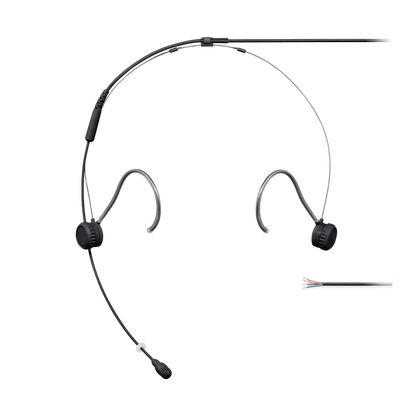 Shure TH53B/O-NC TwinPlex TH53 Headset Microphone, Open Cable Ends - product view 2