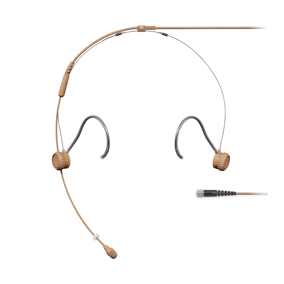 Shure TH53C/O-MDOT TwinPlex TH53 Headset Microphone, Cocoa, MDOT - front view