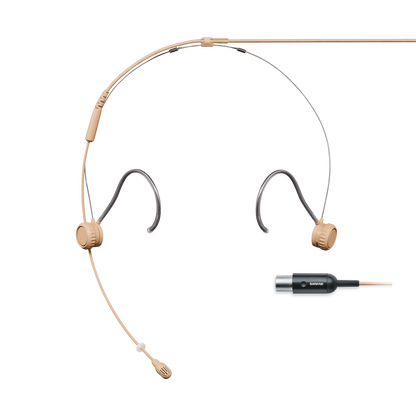 Shure TH53T/O-MTQG TwinPlex TH53 Headset Microphone, Tan, MTQG - product view 2