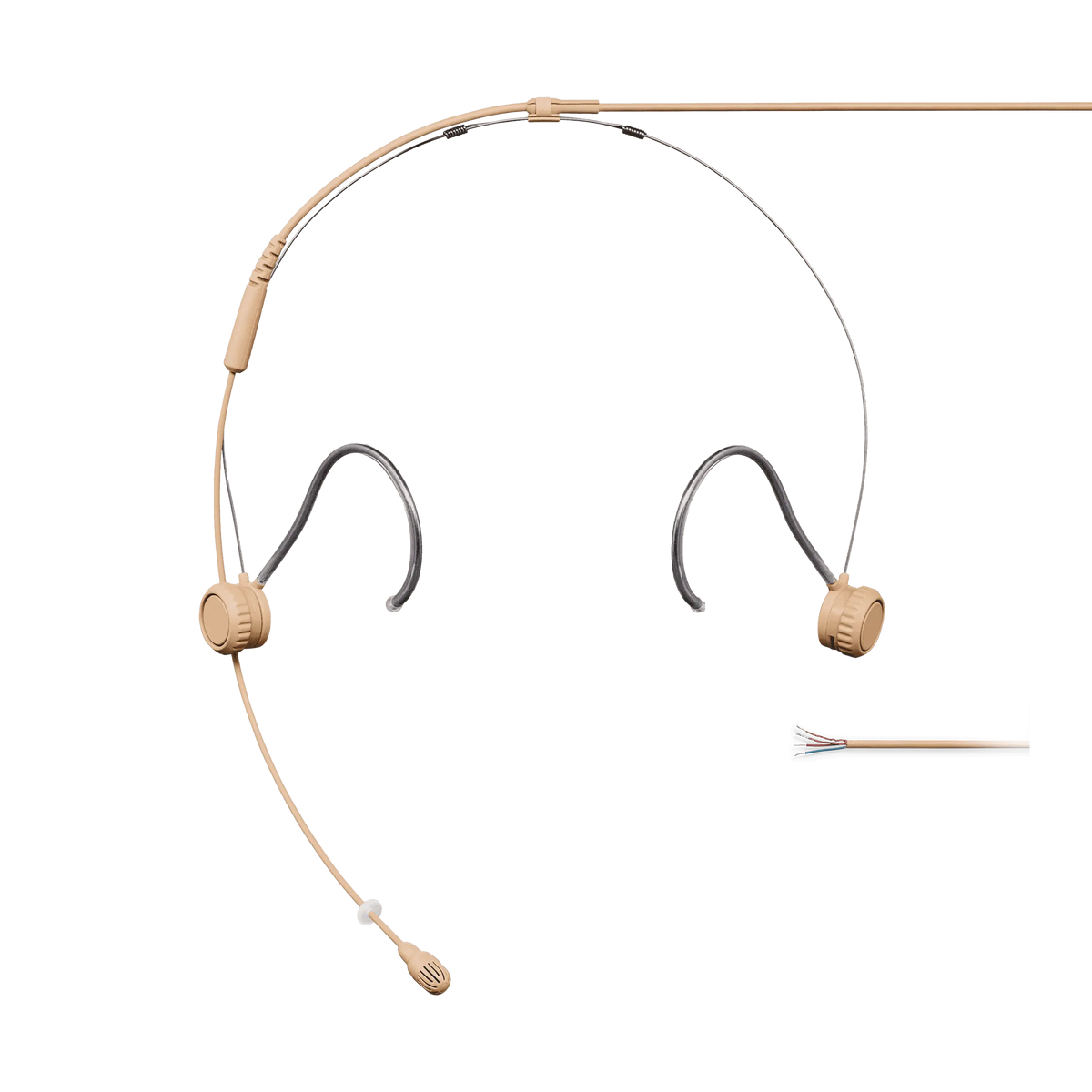 Shure TH53T/O-NC TwinPlex TH53 Headset Microphone, Open Cable Ends - product view 2