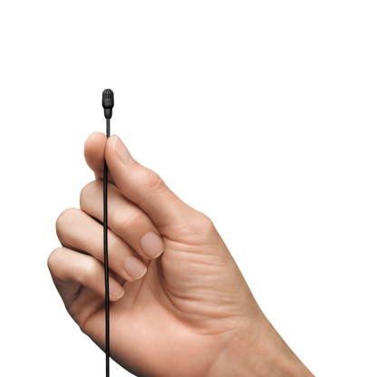 Shure TL46B/O-MTQG TwinPlex TL46 Lavalier Microphone, Black, MTQG - product view 3