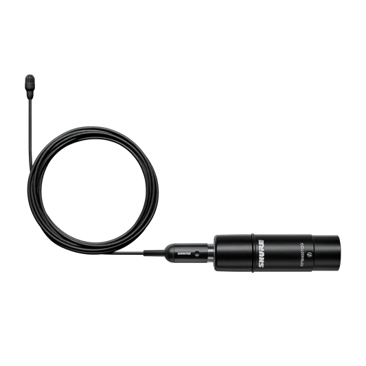 Shure TL47B/O-XLR-A TwinPlex TL47 Lavalier Microphone, 3 Pin XLR - front view