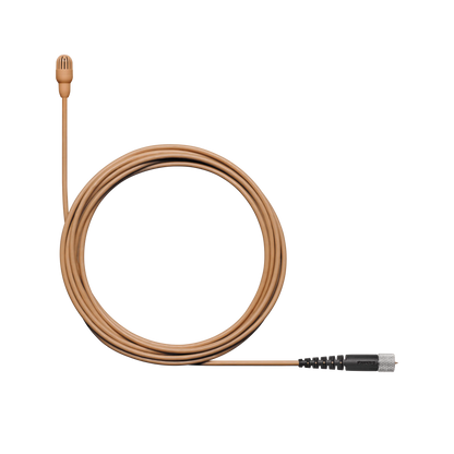 Shure TL47C/O-MDOT-A TwinPlex TL47 Lavalier Microphone, Cocoa, MDOT - product view 2