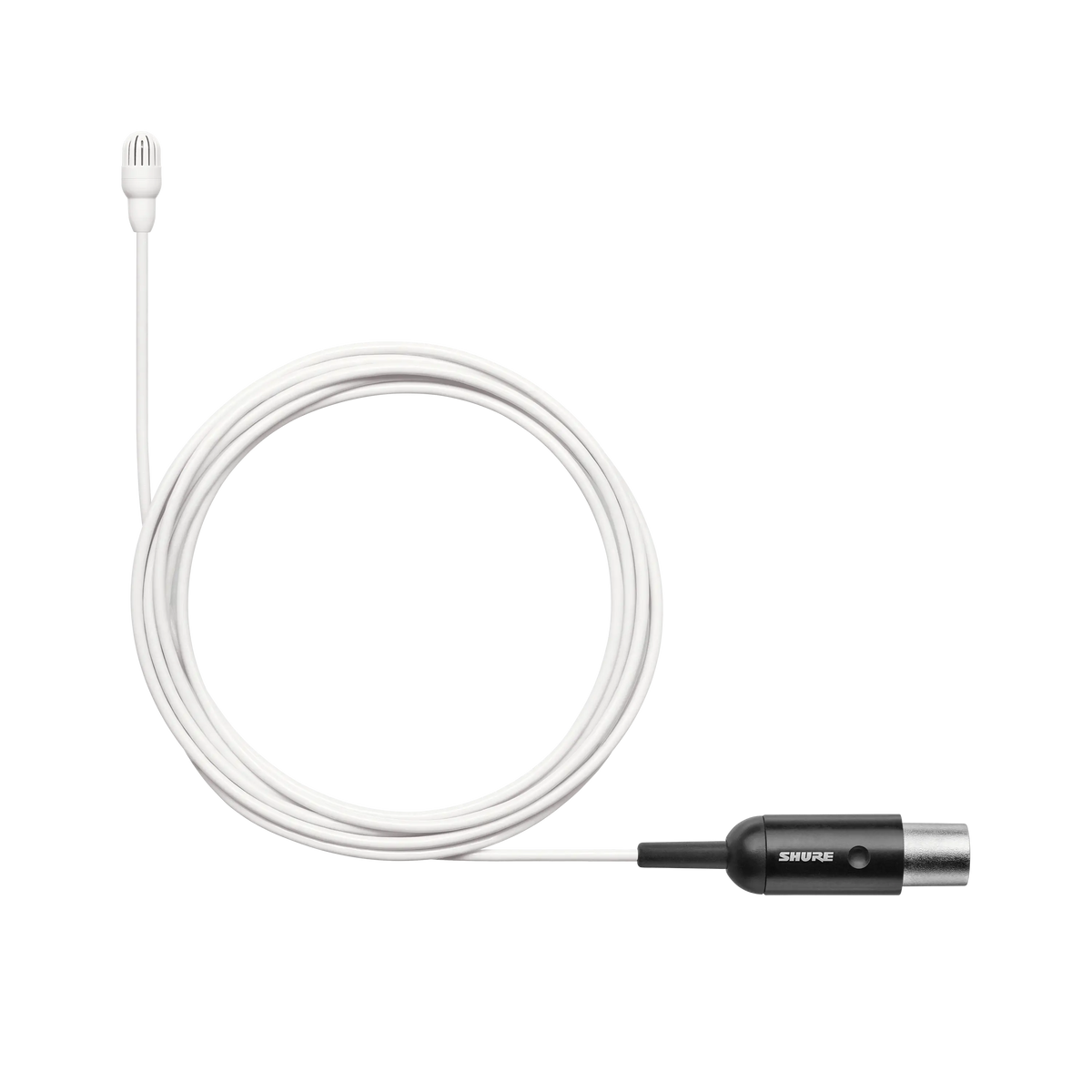 Shure TL47W/O-MTQG-A TwinPlex TL47 Lavalier Microphone, White, MTQG - product view 2