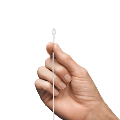 Shure TL47W/O-NC-A TwinPlex TL47 Lavalier Microphone, Open Cable Ends - product view 3