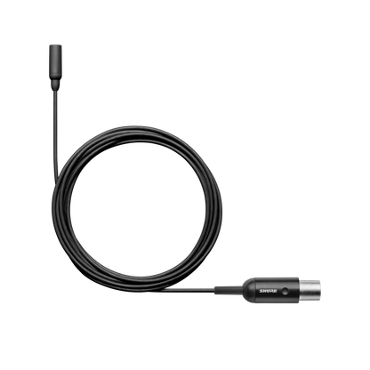 Shure TL48B/O-MTQG-A TwinPlex TL48 Lavalier Microphone, Black, MTQG - product view 2