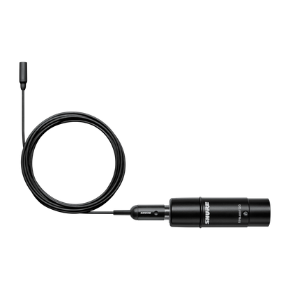 Shure TL48B/O-XLR-A TwinPlex TL48 Lavalier Microphone, 3 Pin XLR - front view