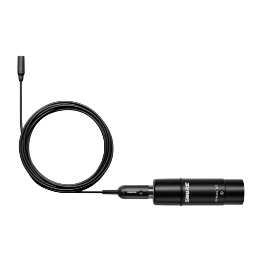 Shure TL48B/O-XLR-A TwinPlex TL48 Lavalier Microphone, 3 Pin XLR - front view