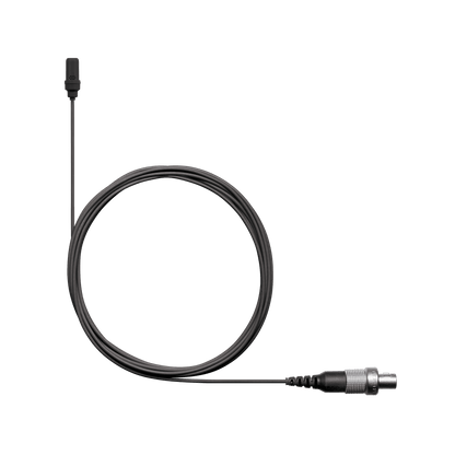 Shure UL4B/C-LM3-A UniPlex Lavalier Microphone, Black, LEMO3 - product view 3