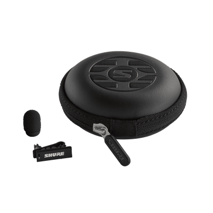 Shure UL4B/C-LM3-A UniPlex Lavalier Microphone, Black, LEMO3 - product view 5