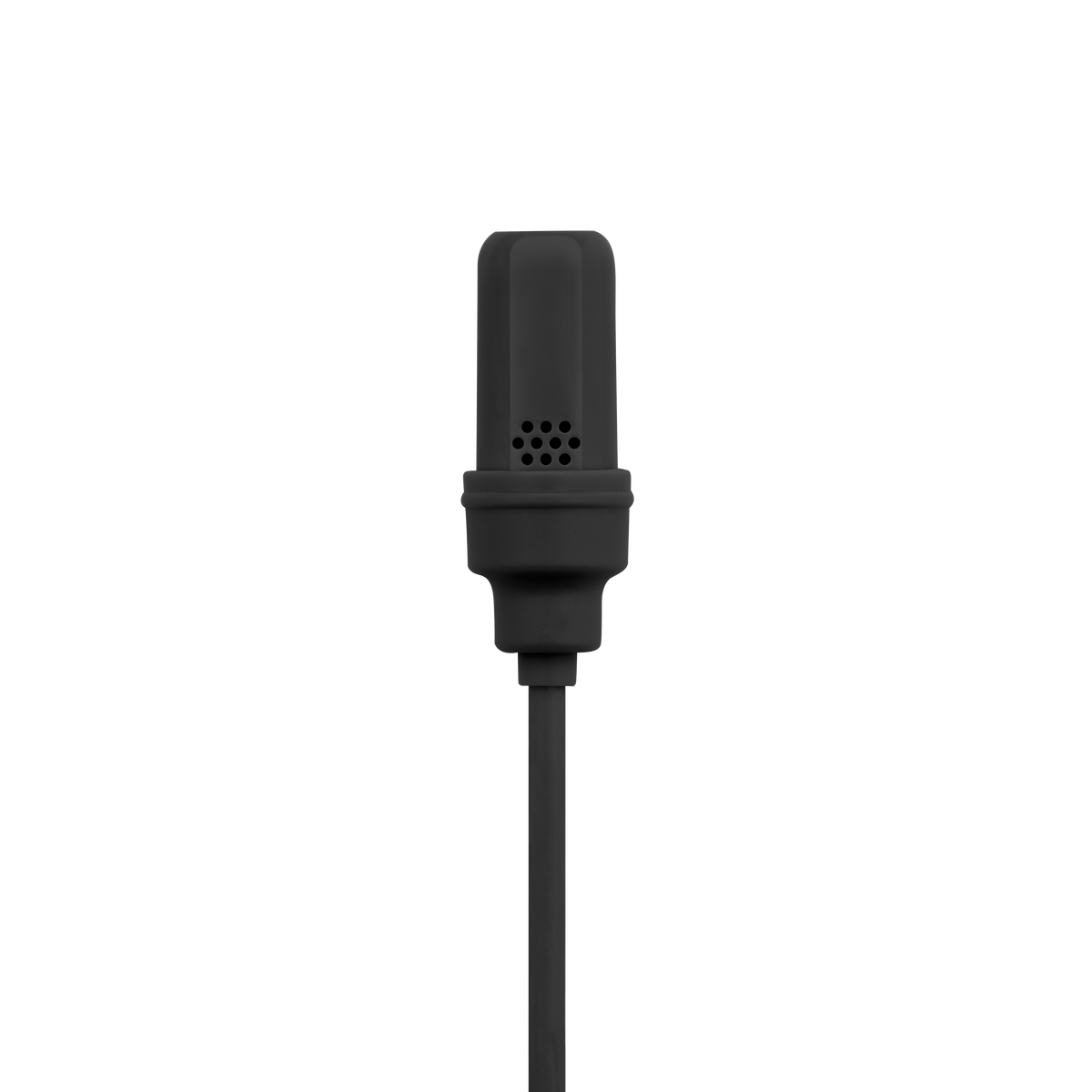 Shure UL4B/C-MTQG-A UniPlex Lavalier Microphone, Black, MTQG - front view