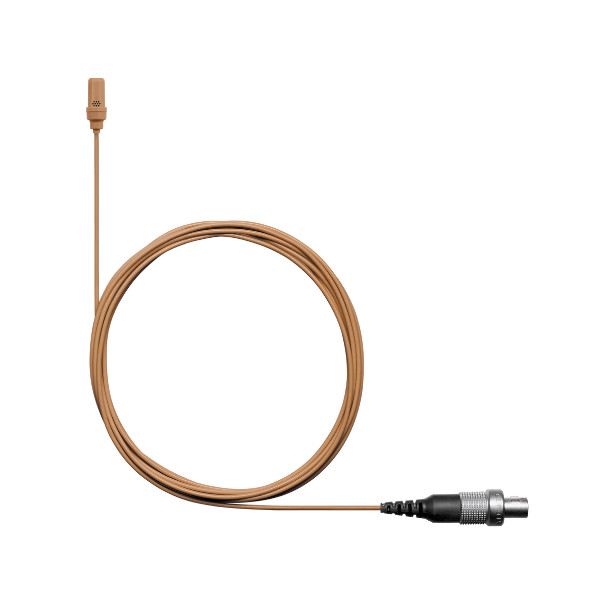 Shure UL4C/C-LM3-A UniPlex Lavalier Microphone, Cocoa, LEMO3 - product view 3