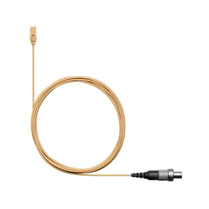Shure UL4T/C-LM3-A UniPlex Lavalier Microphone, Cardioid, Tan, LEMO3 - product view 3