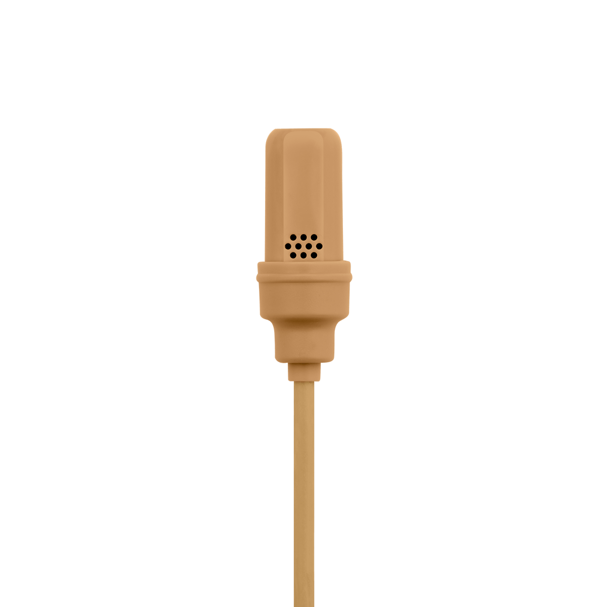 Shure UL4T/C-LM3-A UniPlex Lavalier Microphone, Cardioid, Tan, LEMO3 - front view