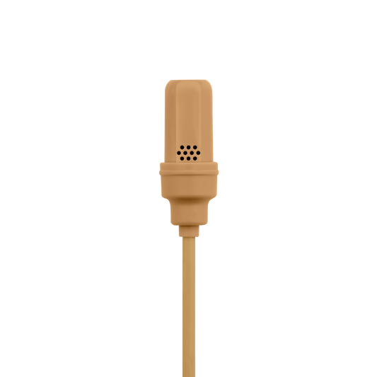 Shure UL4T/C-LM3-A UniPlex Lavalier Microphone, Cardioid, Tan, LEMO3 - front view