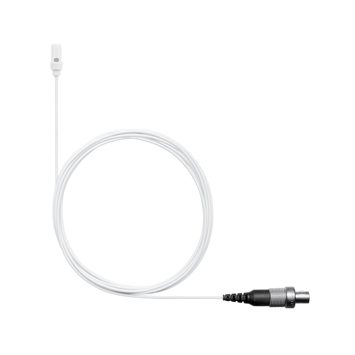 Shure UL4W/C-LM3-A UniPlex Lavalier Microphone, White, LEMO3 - product view 3